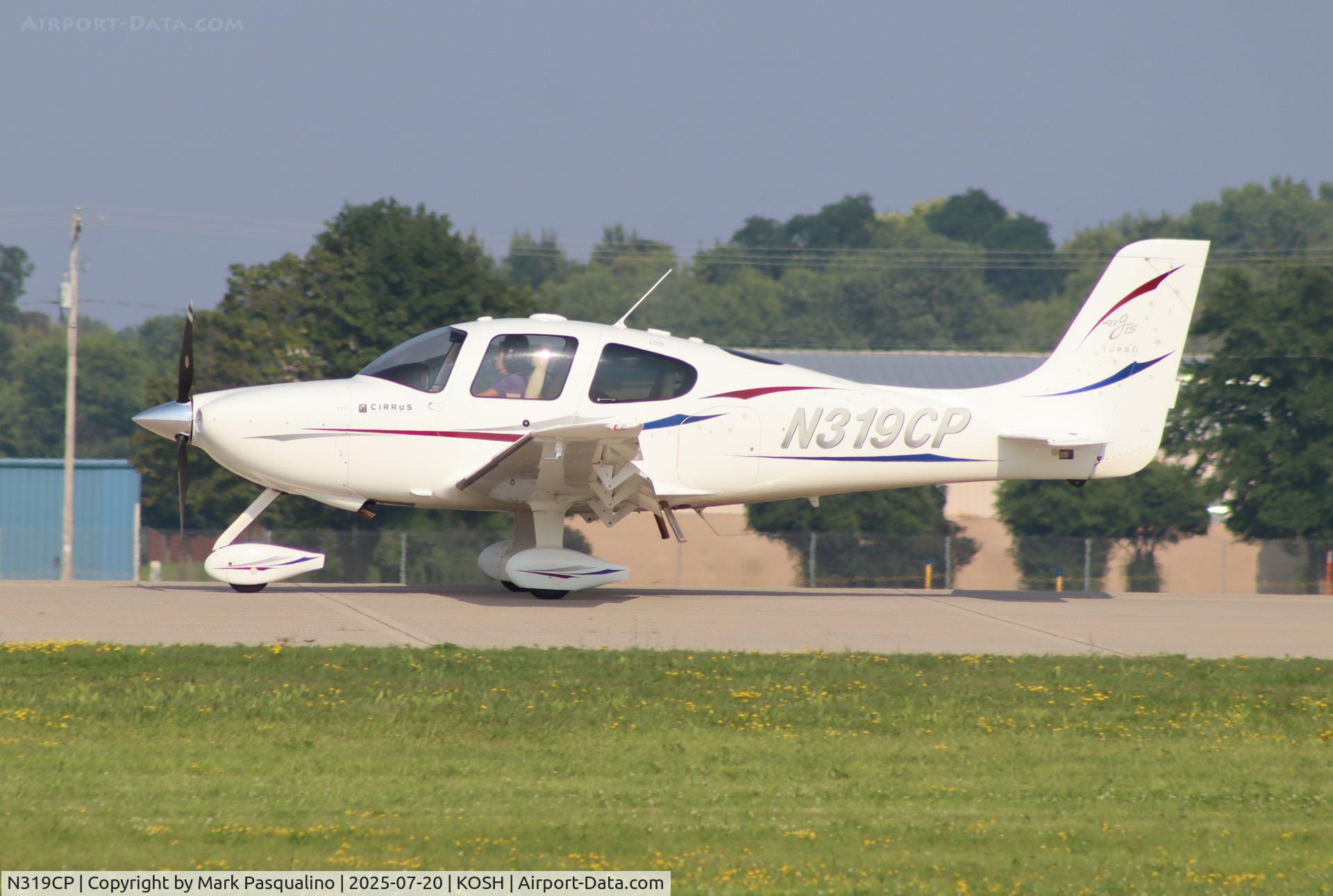 N319CP, 2008 Cirrus SR22 C/N 3269, Cirrus SR22