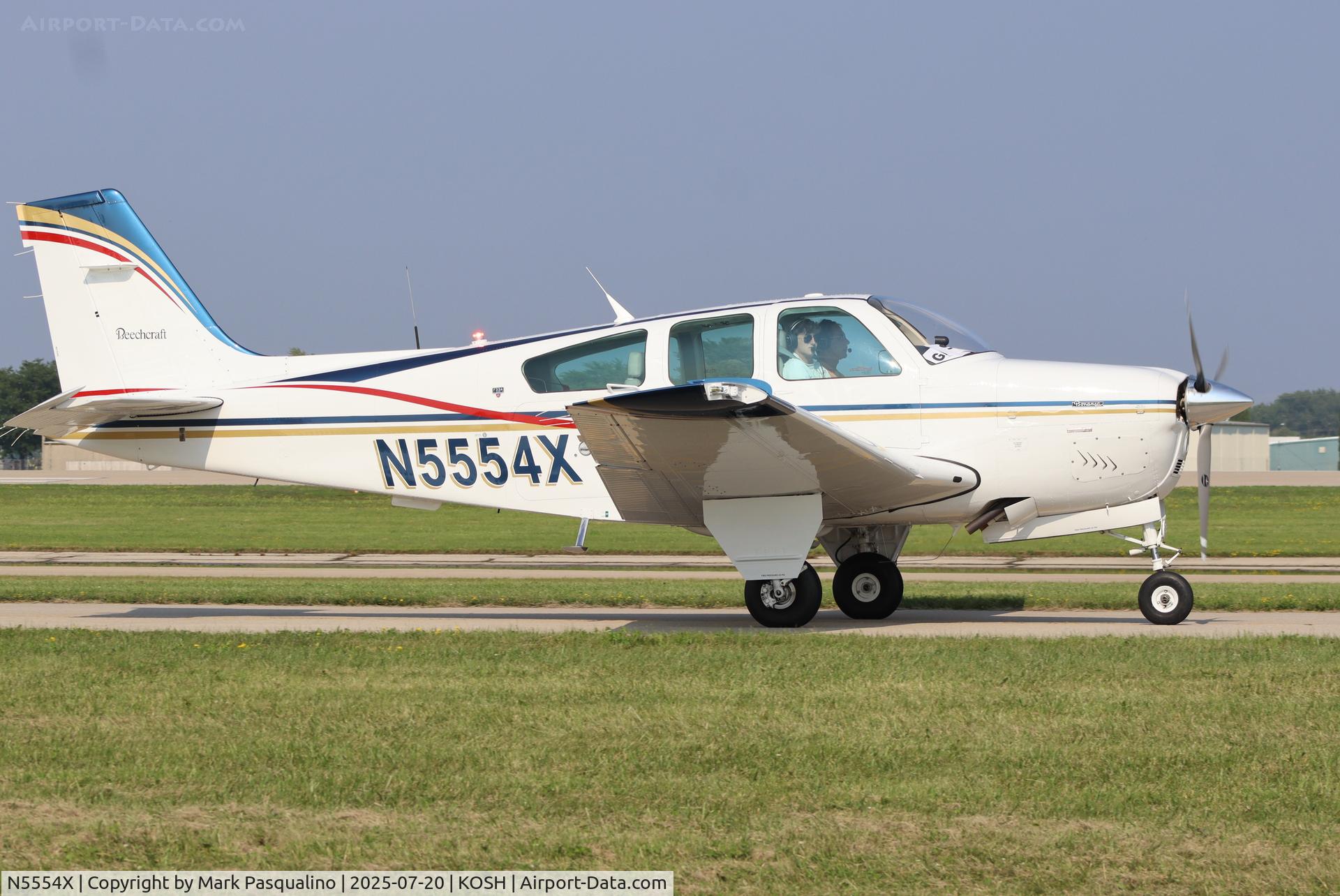 N5554X, 1990 Beech F33A Bonanza C/N CE-1457, Beech F33A