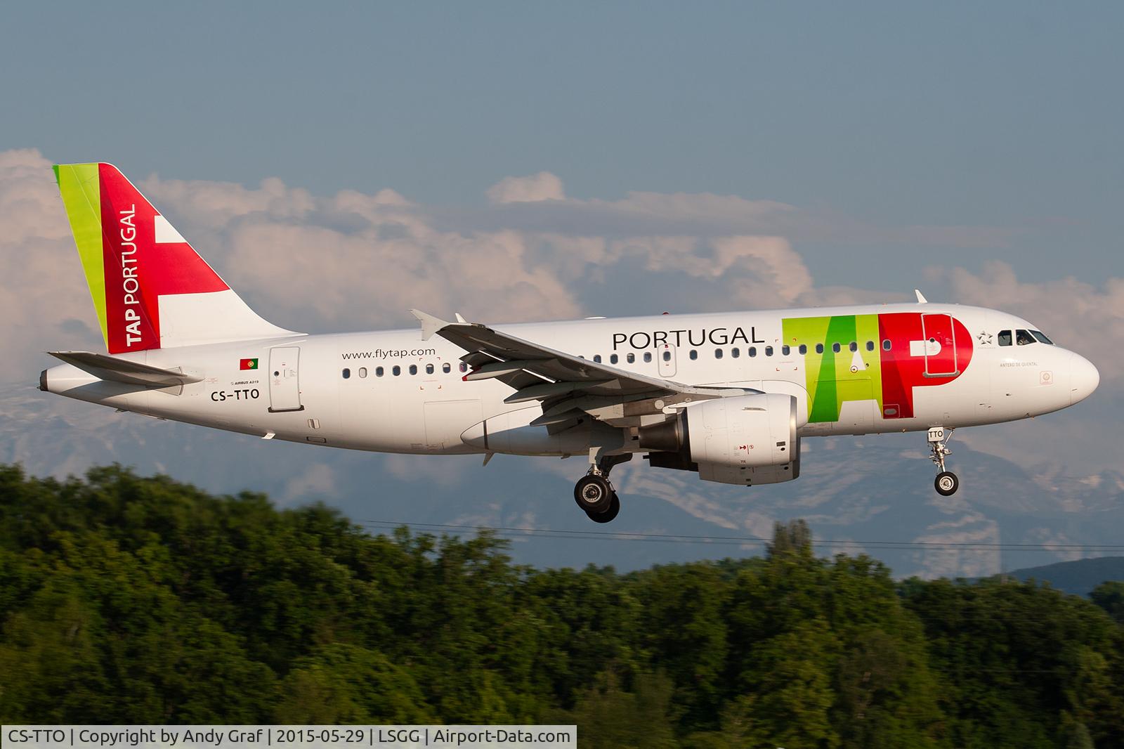 CS-TTO, 1999 Airbus A319-111 C/N 1127, TAP A319