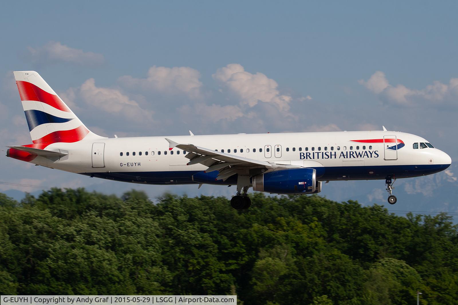 G-EUYH, 2010 Airbus A320-232 C/N 4265, British Airways A320