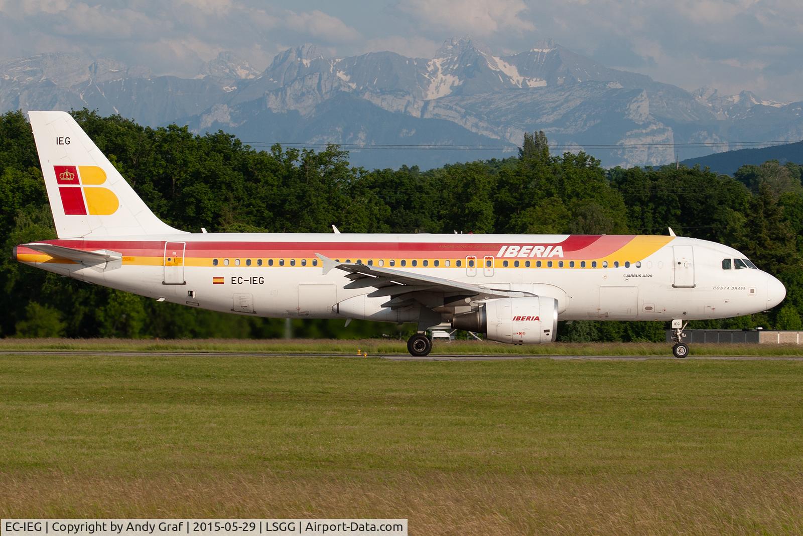 EC-IEG, 2001 Airbus A320-214 C/N 1674, Iberia A320
