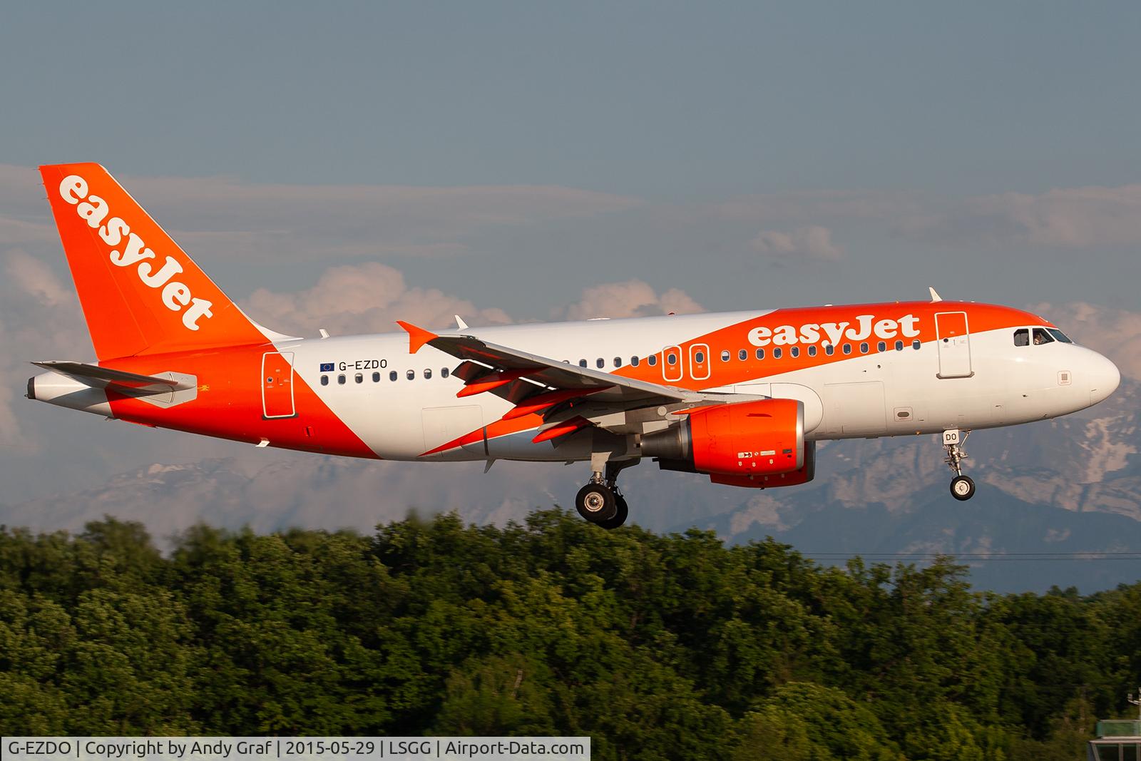G-EZDO, 2008 Airbus A319-111 C/N 3634, Easyjet A319