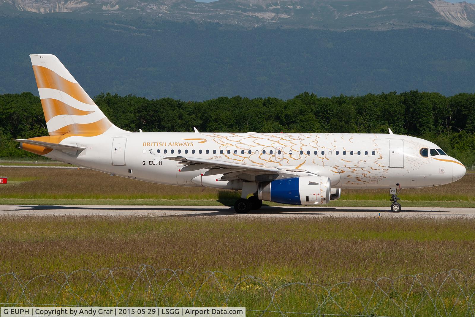 G-EUPH, 2000 Airbus A319-131 C/N 1225, British Airways A319
