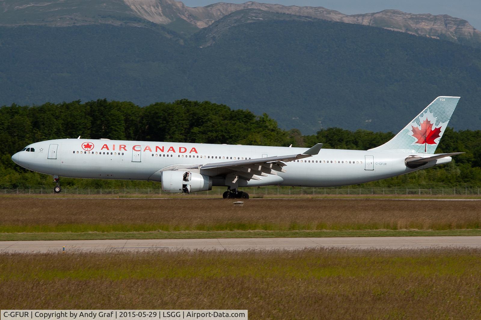 C-GFUR, 2000 Airbus A330-343 C/N 344, Air Canada A330-300