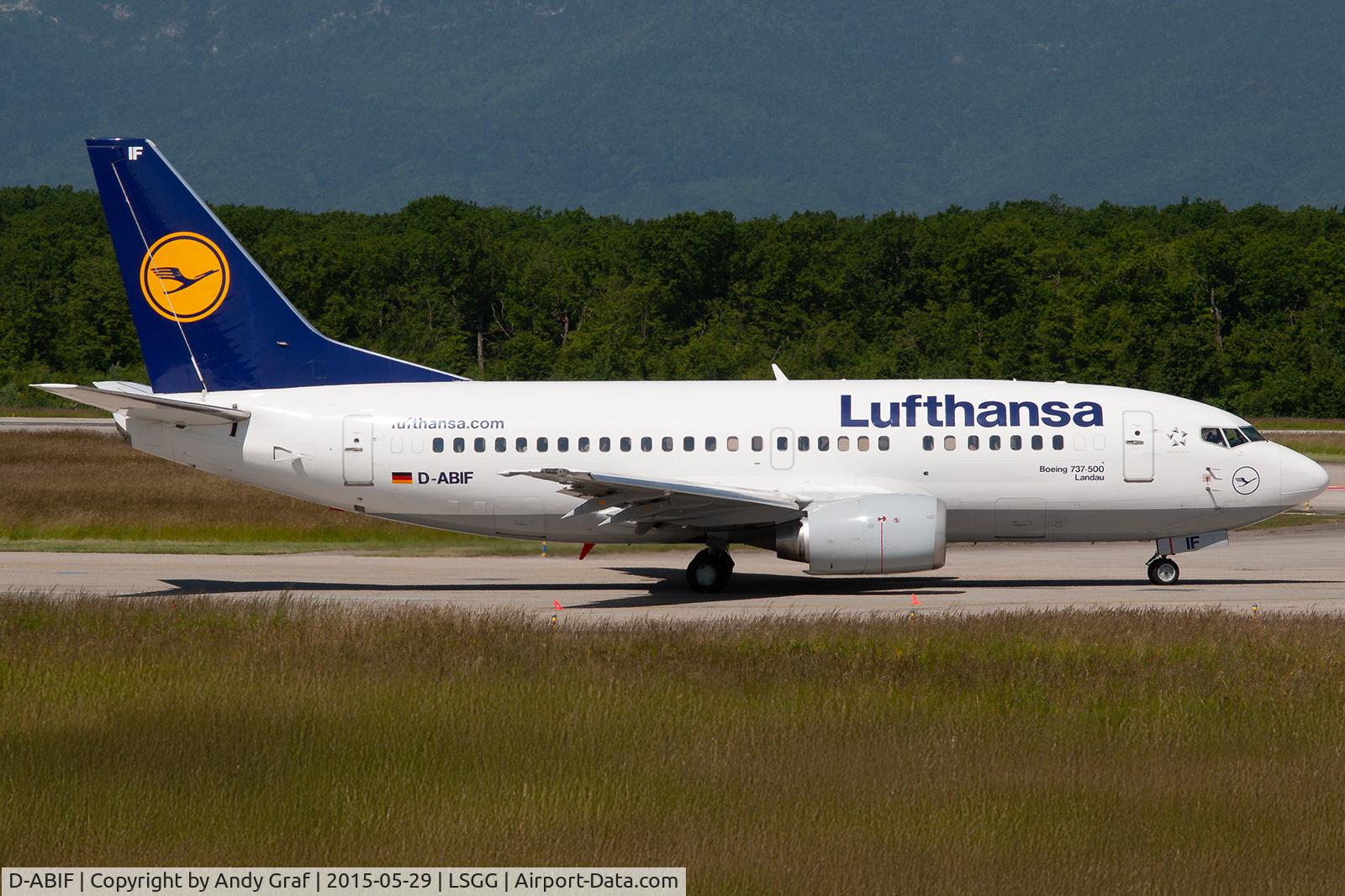 D-ABIF, 1991 Boeing 737-530 C/N 24820, Lufthansa 737-500