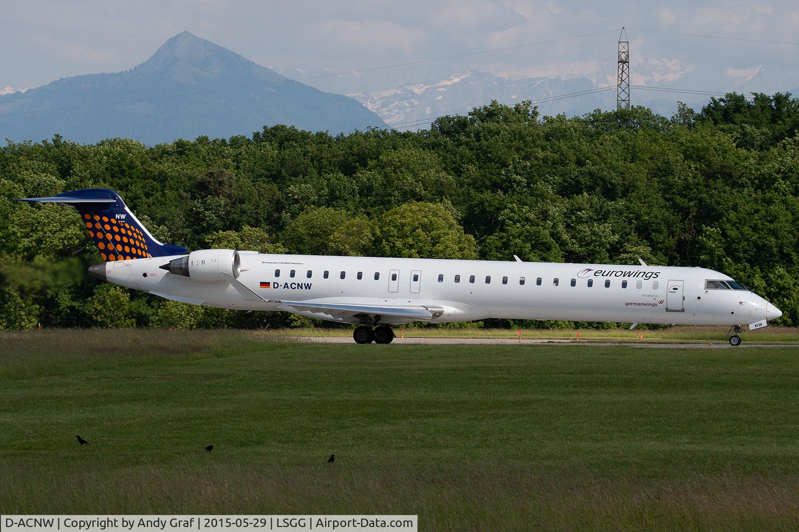 D-ACNW, 2011 Bombardier CRJ-900LR (CL-600-2D24) C/N 15269, Eurowings CRJ900