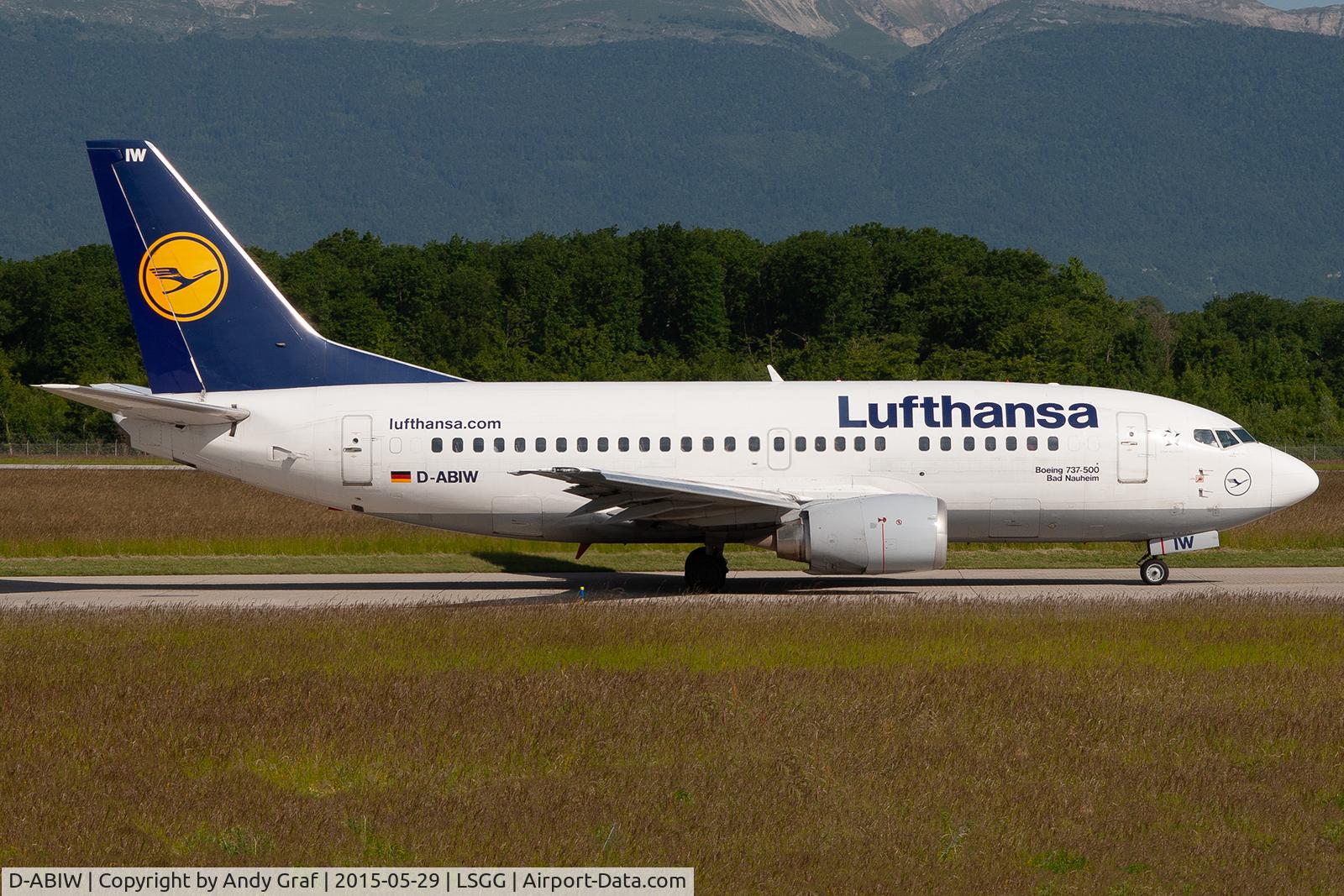 D-ABIW, 1991 Boeing 737-530 C/N 24945, Lufthansa 737-500