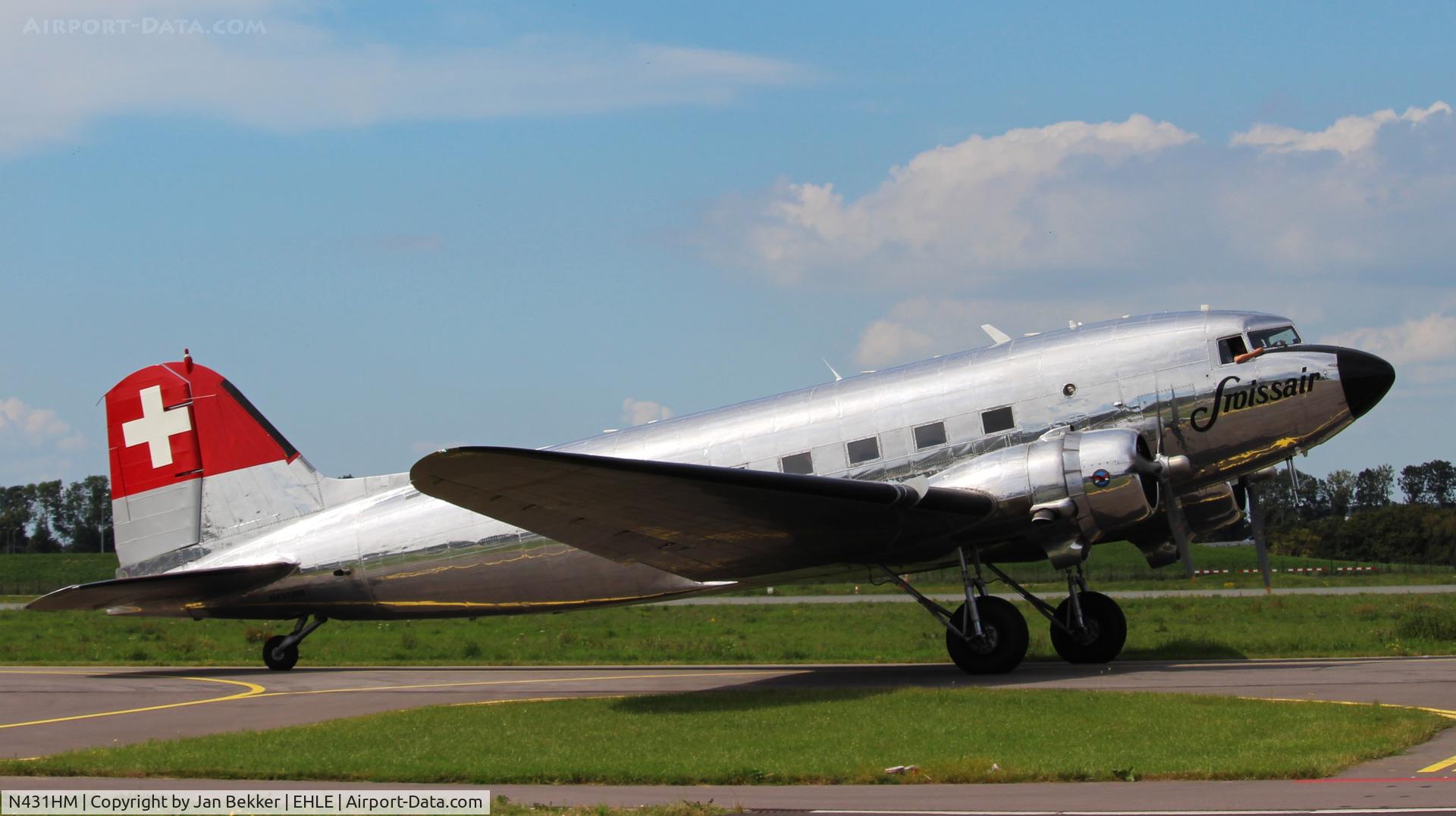 N431HM, 1943 Douglas DC-3C-S1C3G (C-47A) C/N 9995, Lelystad Airport/Aviodrome