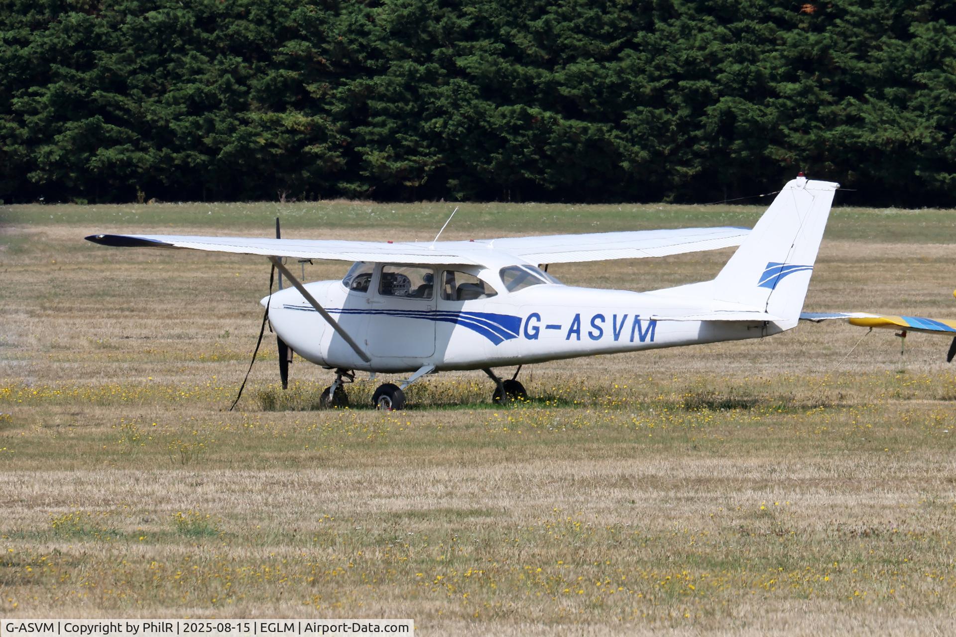 G-ASVM, 1964 Reims Cessna F172E Skyhawk C/N 0077, G-ASVM 1964 Reims Cessna F172E Skyhawk White Waltham 