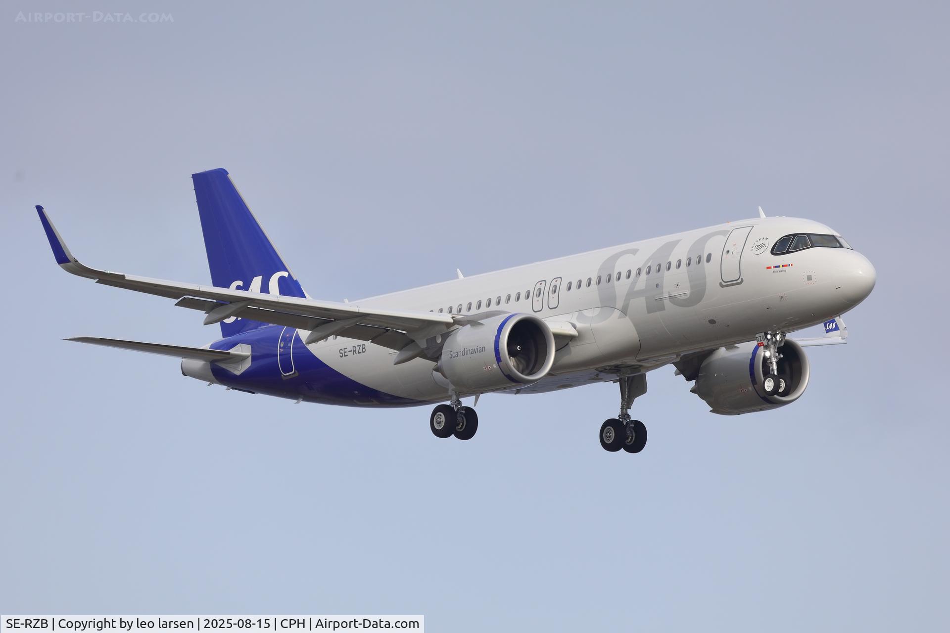 SE-RZB, 2025 Airbus A320-251N C/N 12645, Copenhagen 15.8.2025