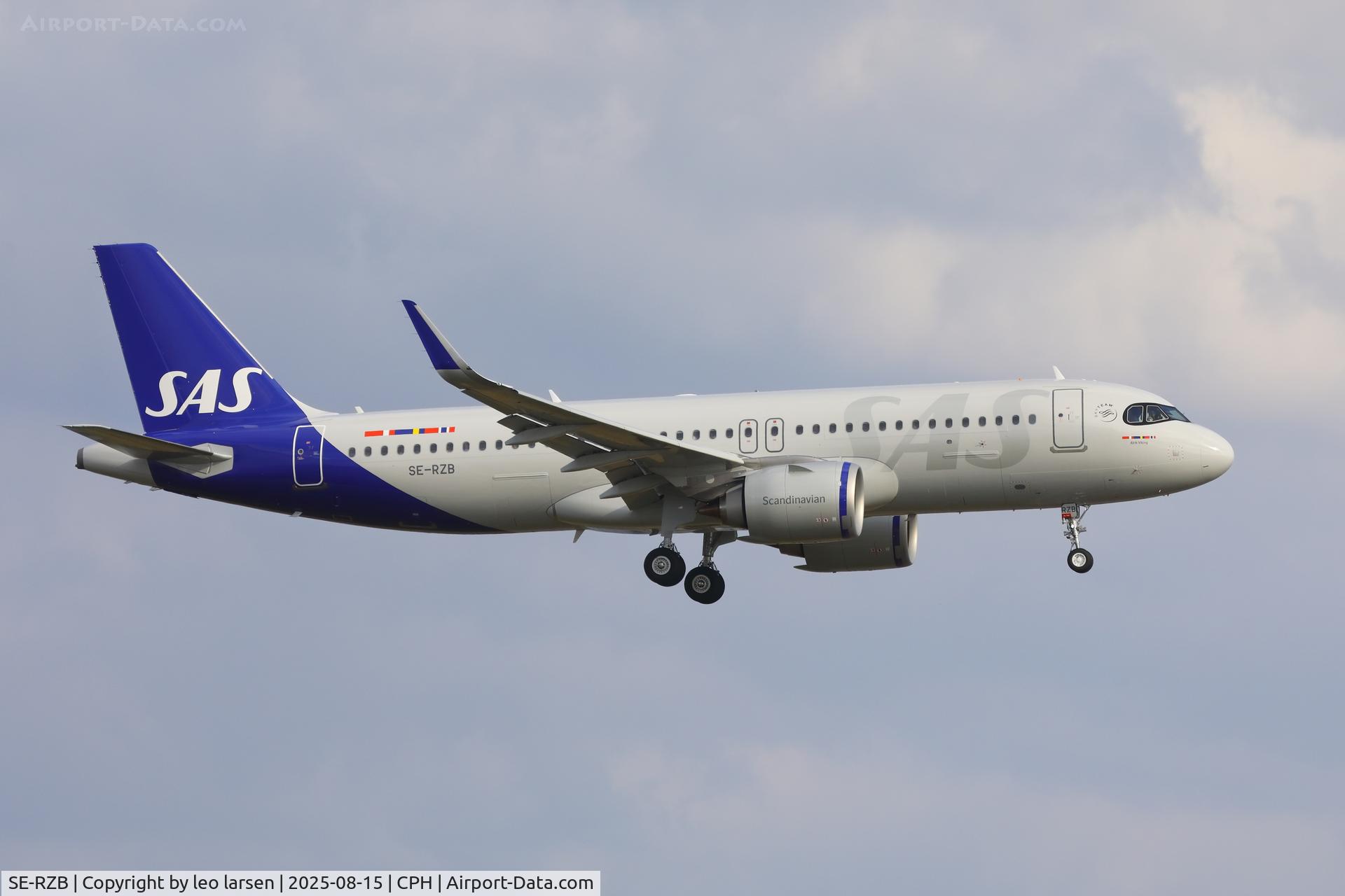 SE-RZB, 2025 Airbus A320-251N C/N 12645, Copenhagen 15.8.2025