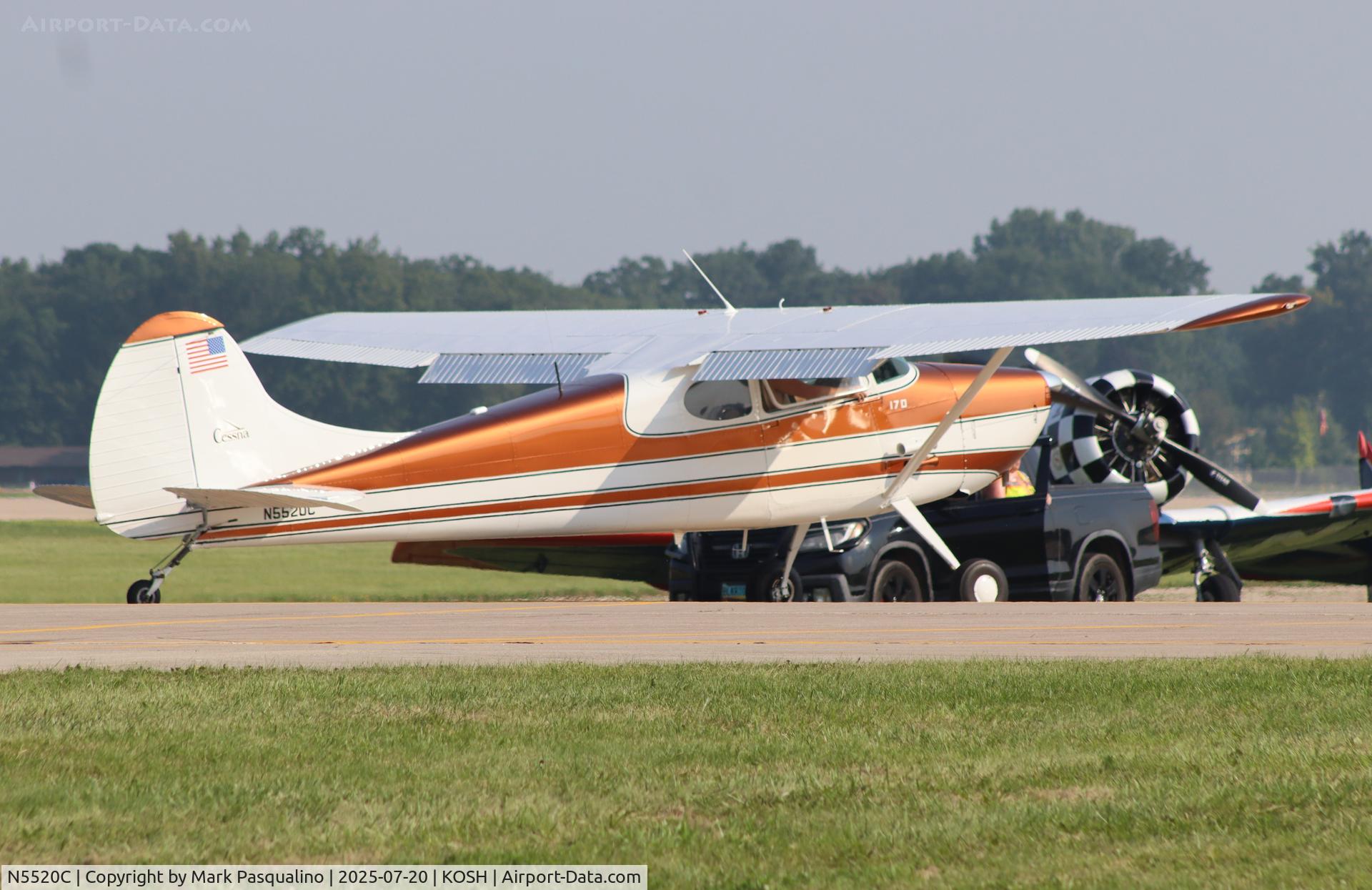 N5520C, 1950 Cessna 170A C/N 19567, Cessna 170A
