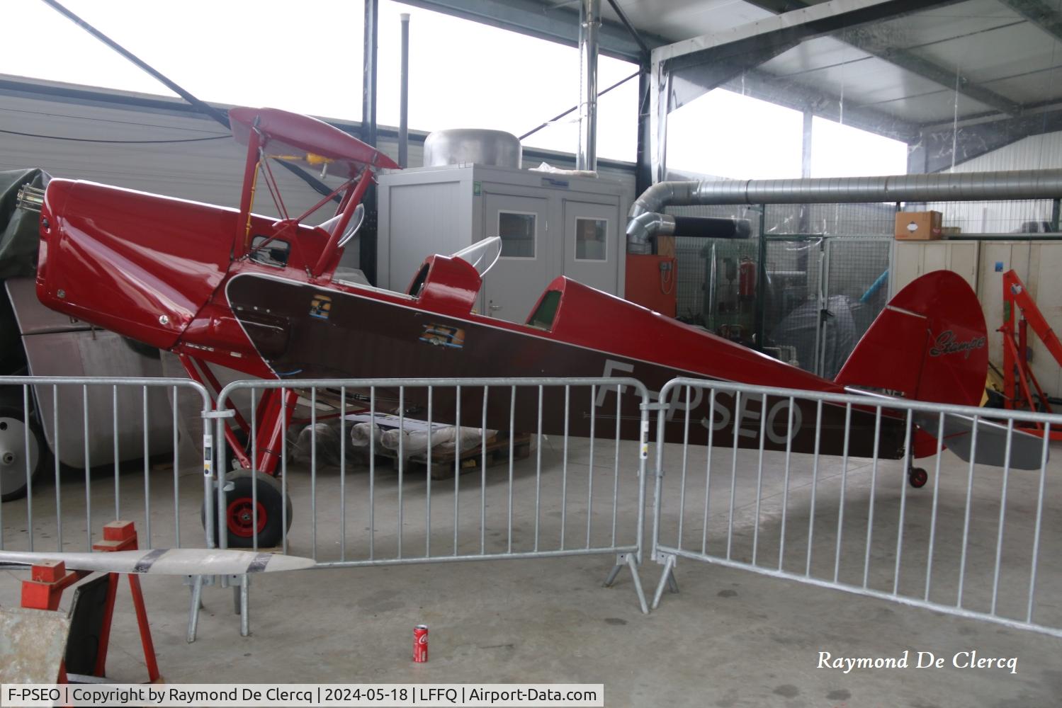 F-PSEO, Stampe-Vertongen SV-4A C/N 1119, F-PSEO at La Ferté-Alais.