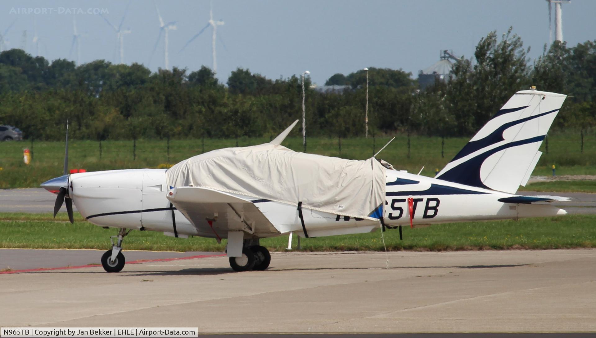 N965TB, 1990 Socata TB-20 Trinidad C/N 965, Lelystad Airport on a very hot day
