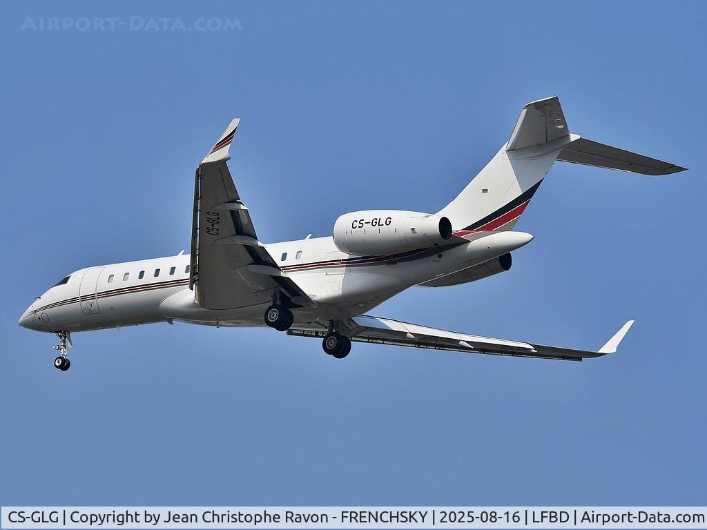 CS-GLG, 2016 Bombardier BD-700-1A10 Global 6000 C/N 9757, Nice (NCE)	Bordeaux (BOD)	(NJE044L)