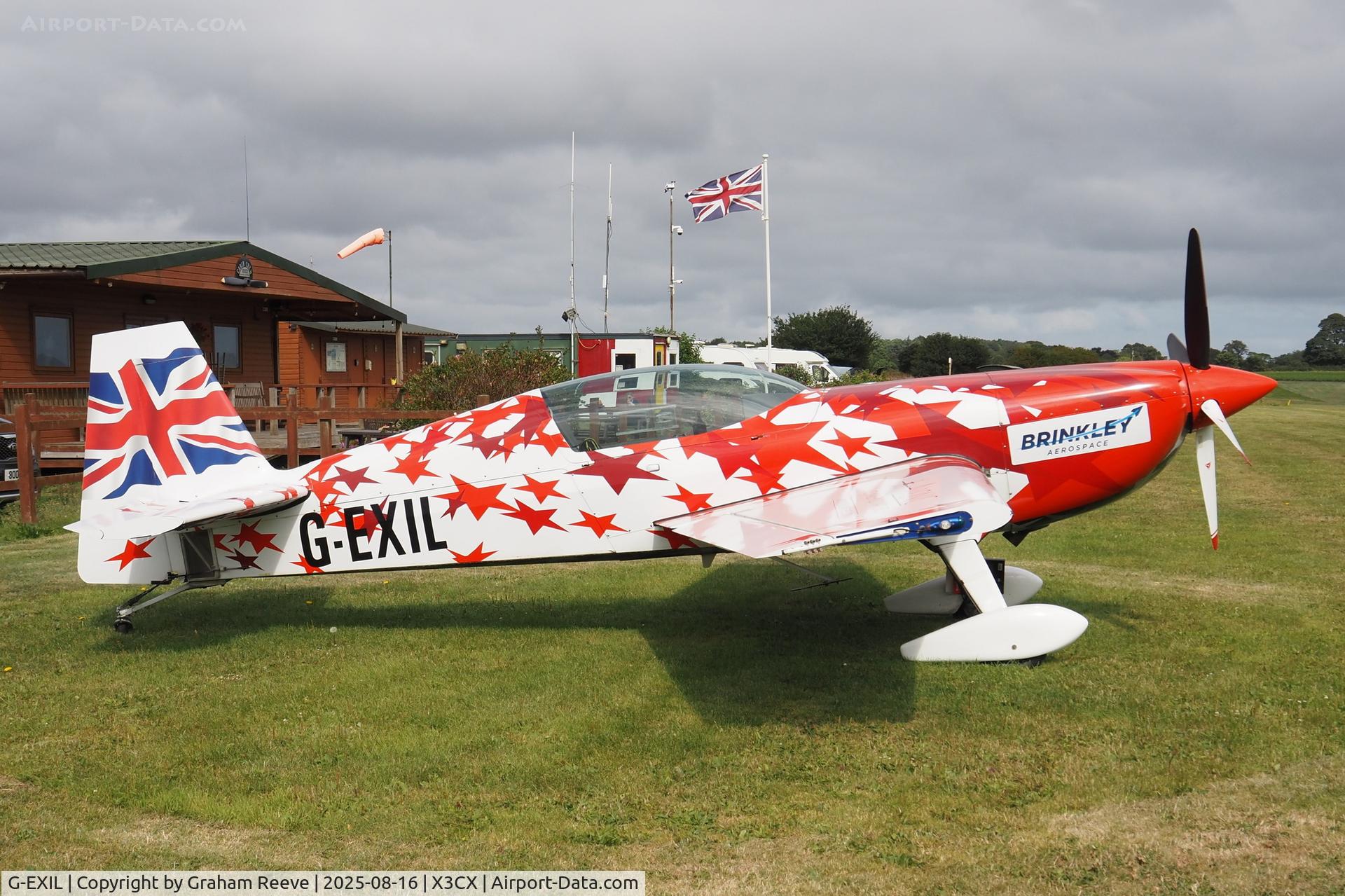 G-EXIL, 2010 Extra EA-300S C/N 1036, Parked at Northrepps.