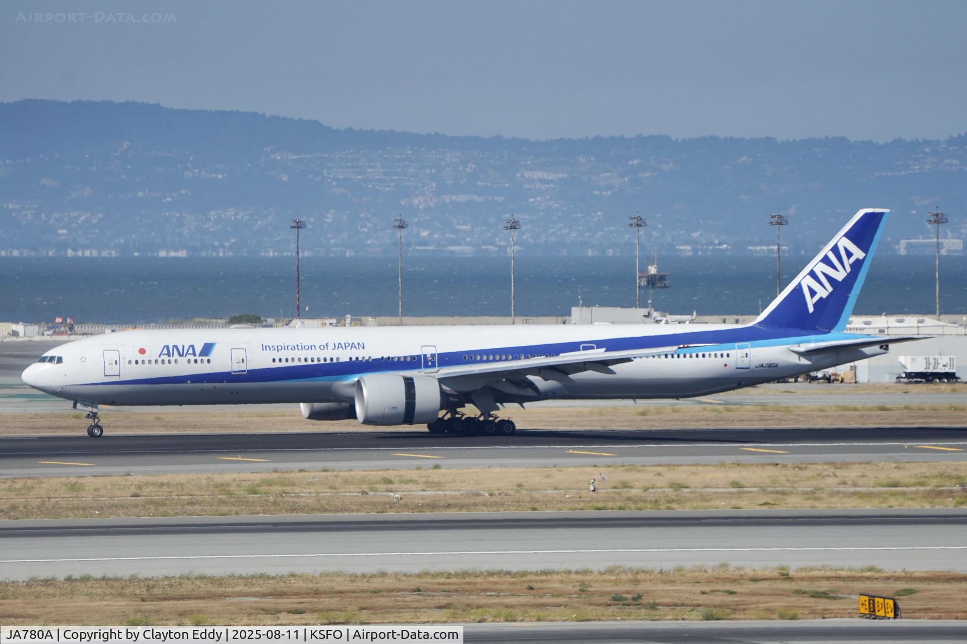 JA780A, 2007 Boeing 777-381/ER C/N 34895, Sky Terrace SFO 2025