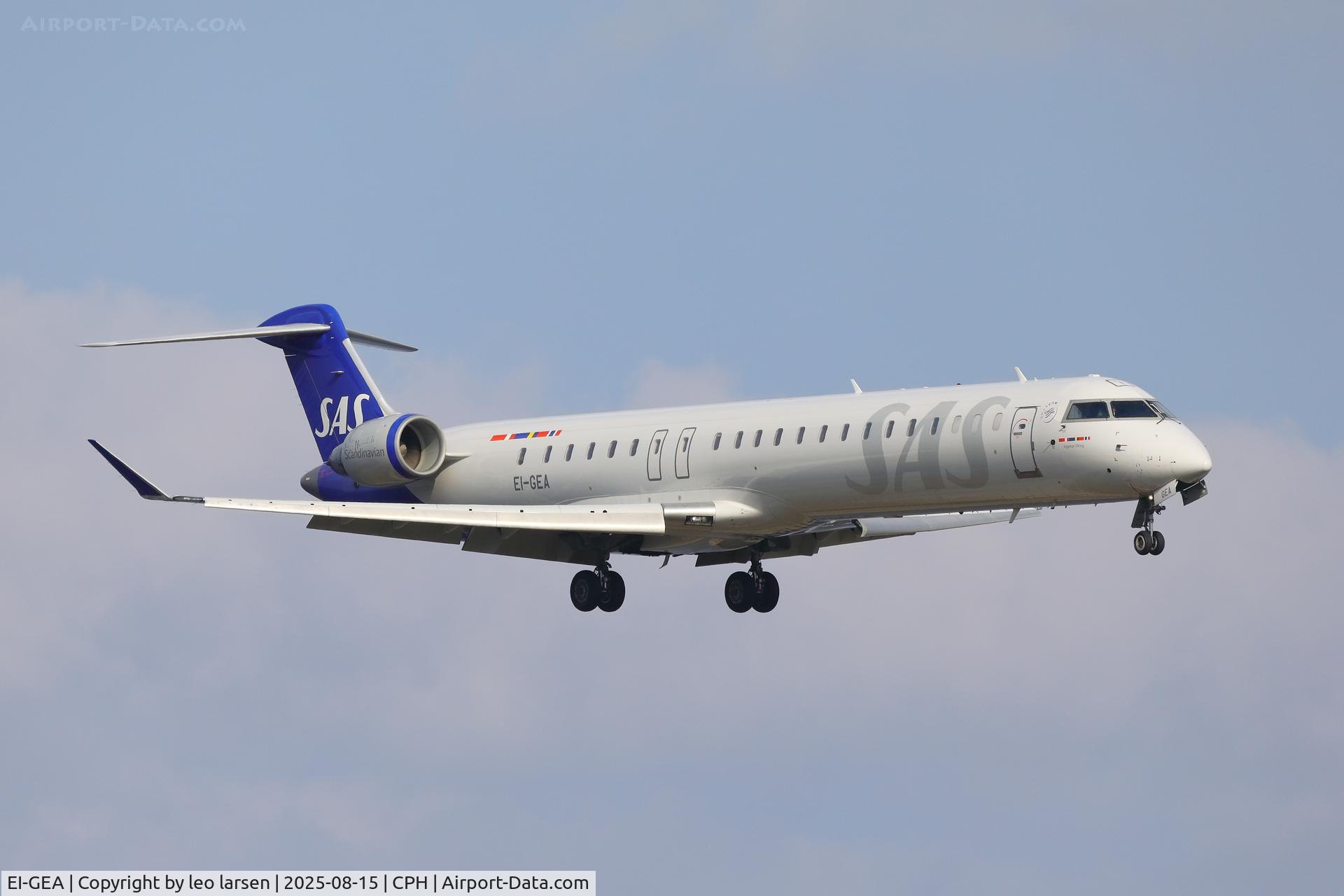 EI-GEA, 2009 Bombardier CRJ-900ER (CL-600-2D24) C/N 15224, Copenhagen 15.8.2025