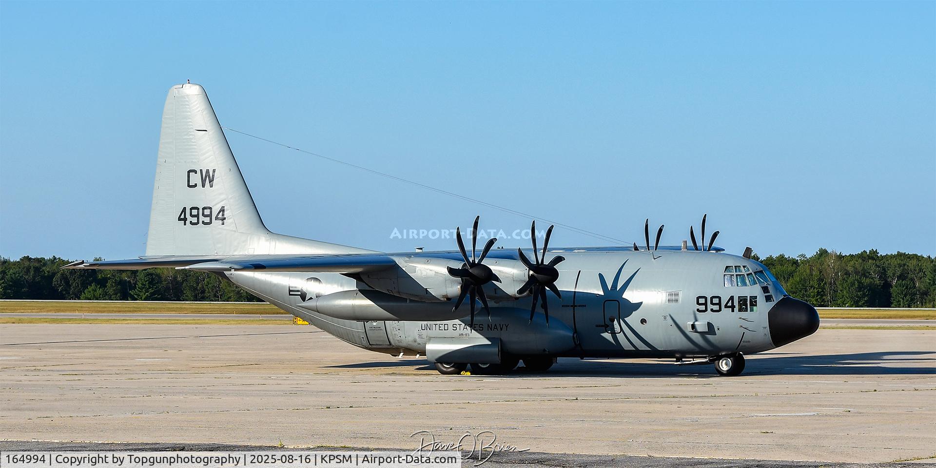 164994, Lockheed C-130T Hercules C/N 382-5299, VR-54	NASJRB New Orleans, LA