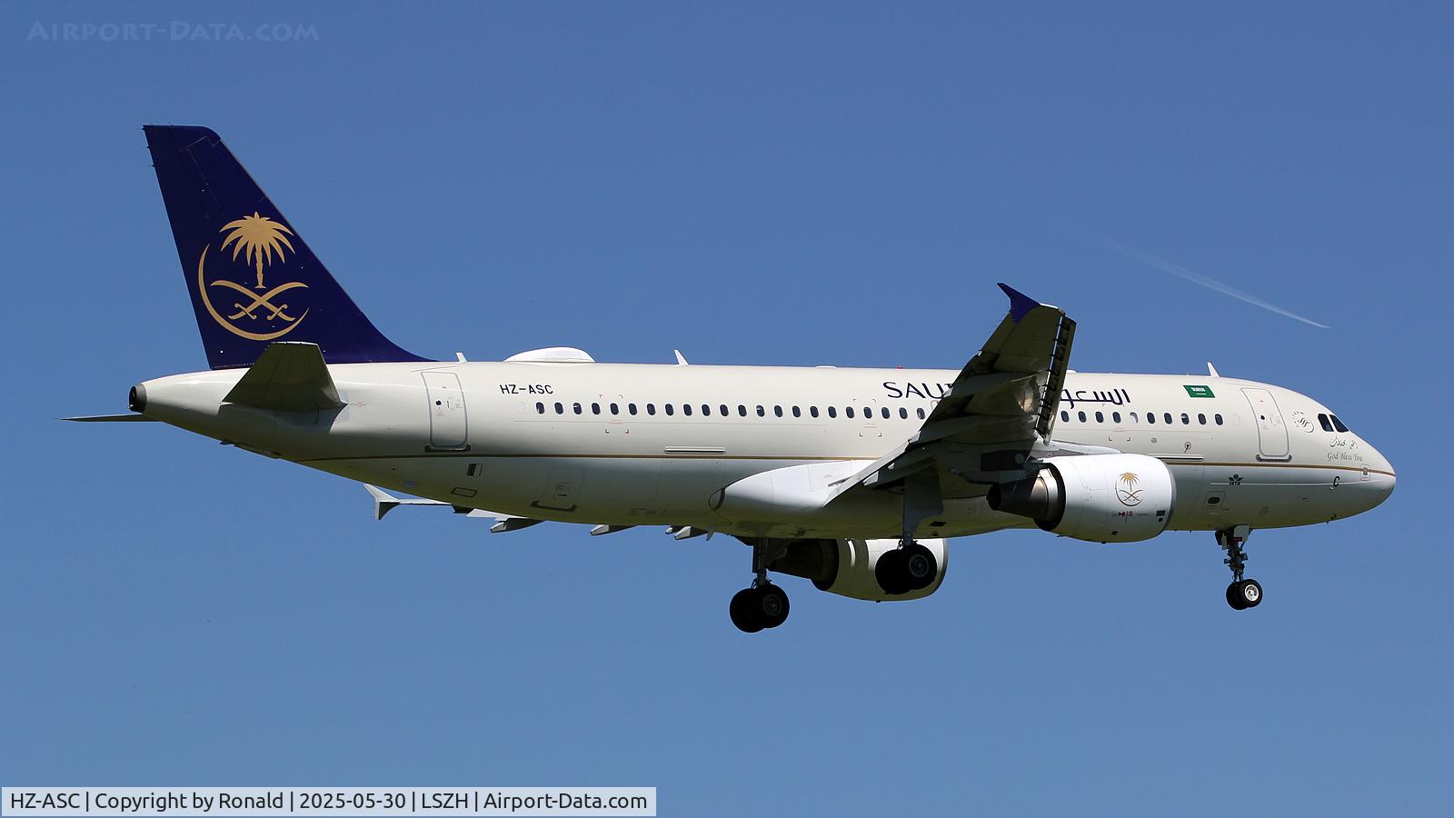 HZ-ASC, 2010 Airbus A320-214 C/N 4337, at zrh