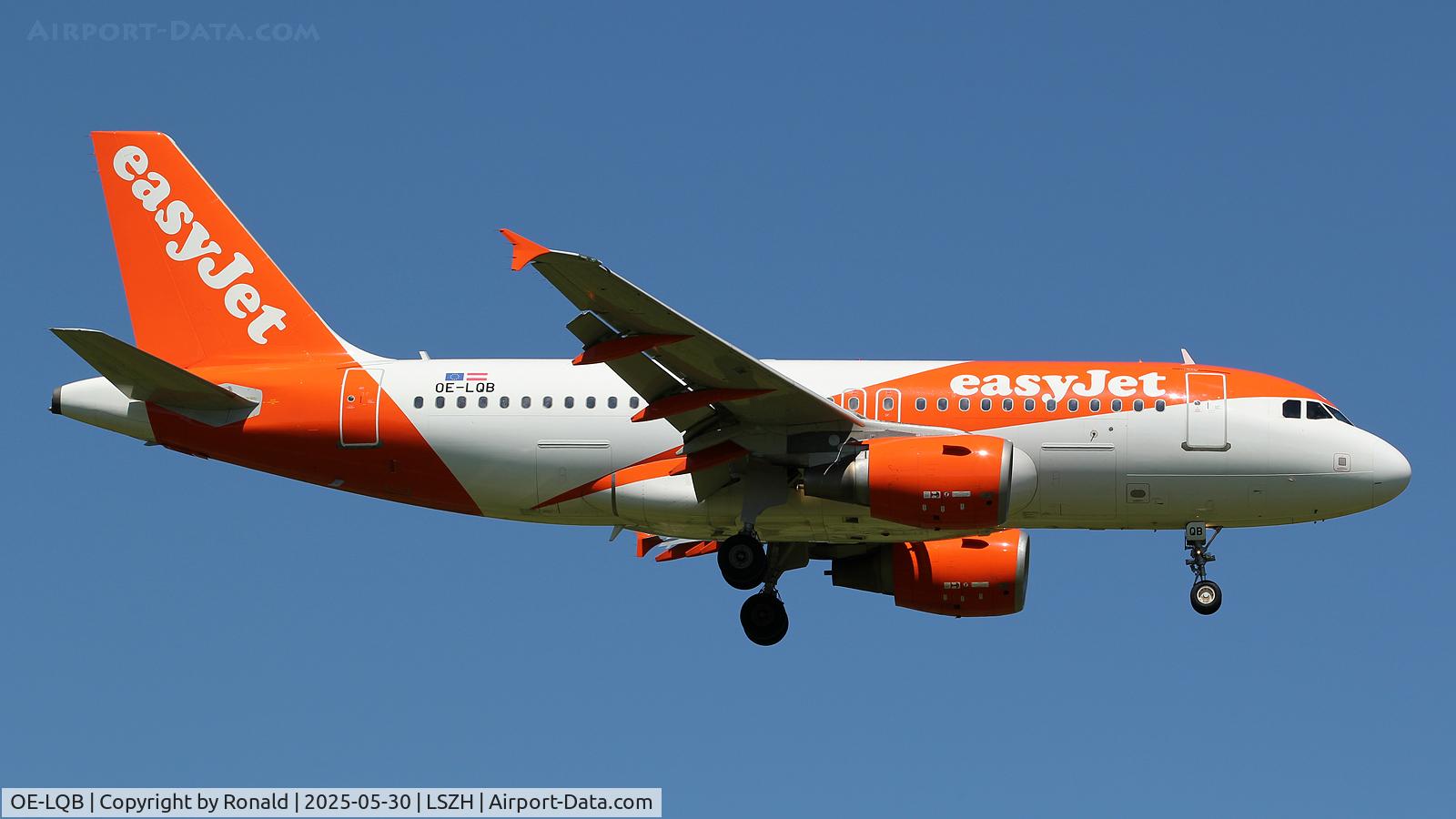 OE-LQB, 2009 Airbus A319-111 C/N 3808, at zrh