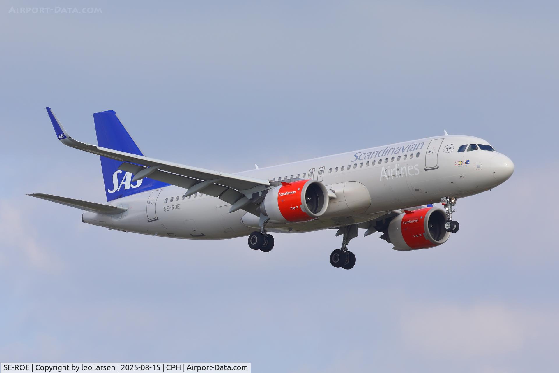 SE-ROE, 2017 Airbus A320-251N C/N 7791, Copenhagen 15.8.2025