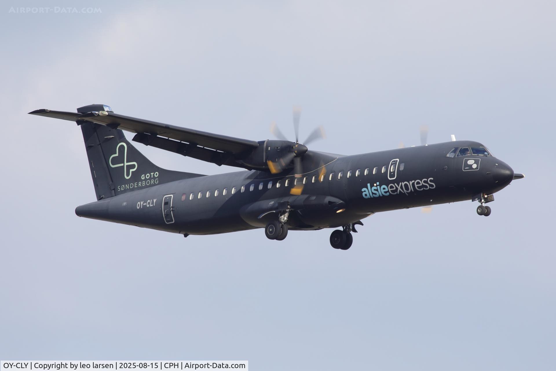 OY-CLY, 2008 ATR 72-212A C/N 799, Copenhagen 15.8.2025