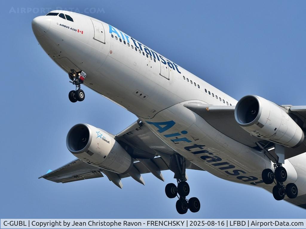 C-GUBL, 2006 Airbus A330-243 C/N 728, Montreal (YUL)	Bordeaux (BOD)	TS516