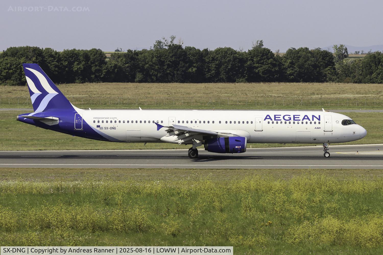 SX-DNG, 2005 Airbus A321-231 C/N 2610, Aegean Airlines A321