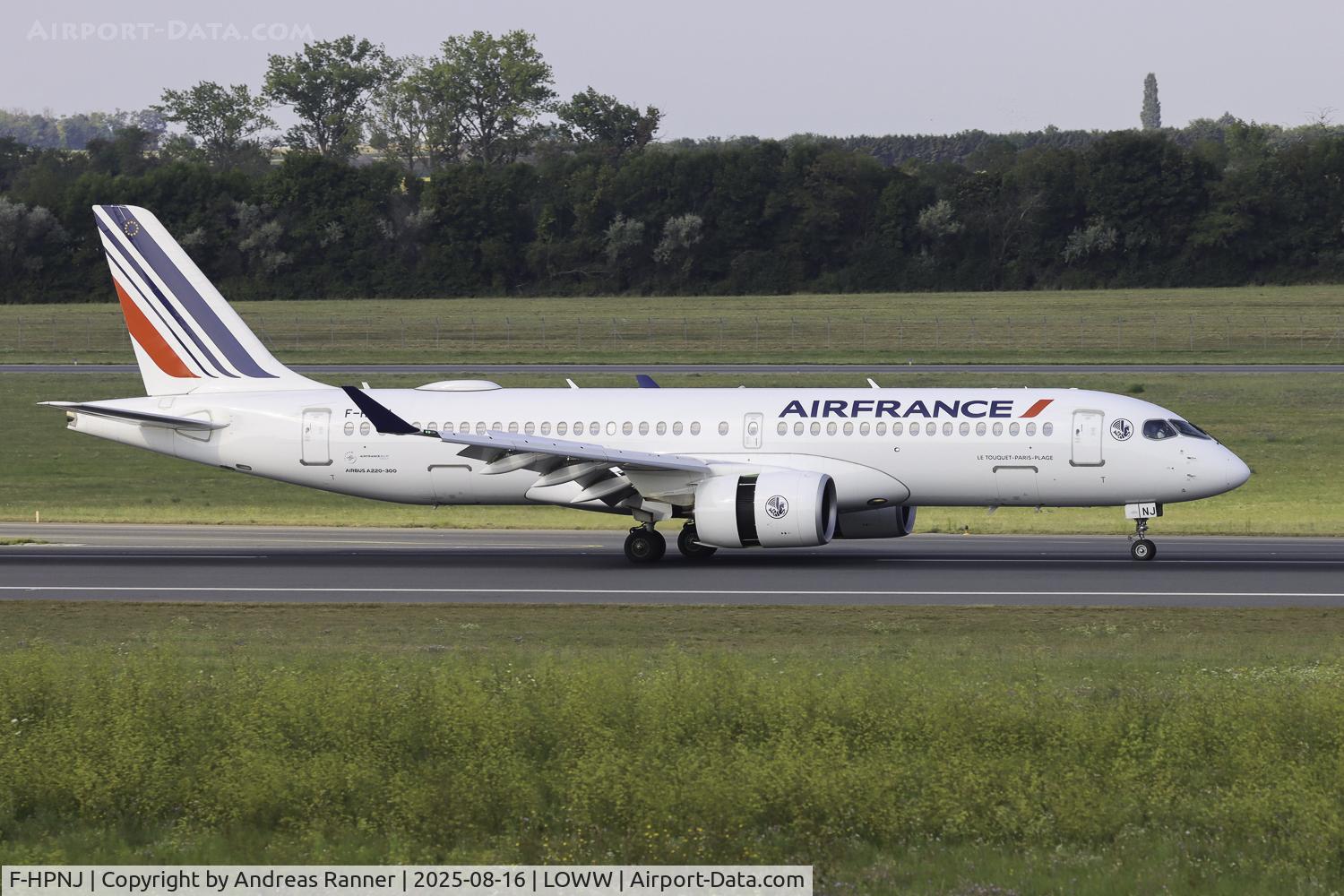 F-HPNJ, 2024 Airbus A220-300 C/N 55281, Air France A220-300