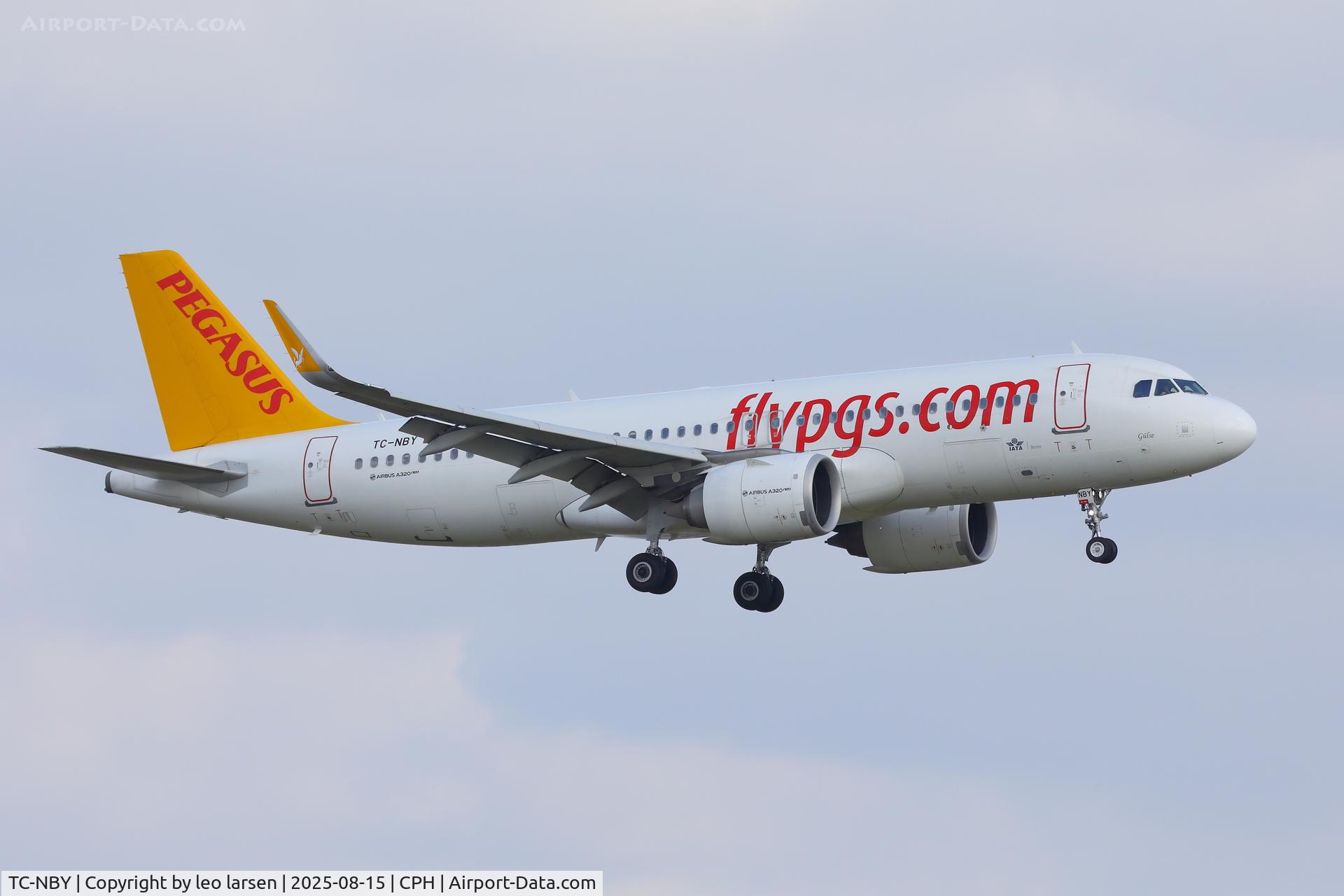 TC-NBY, 2018 Airbus A320-251N C/N 8292, Copenhagen 15.8.2025
