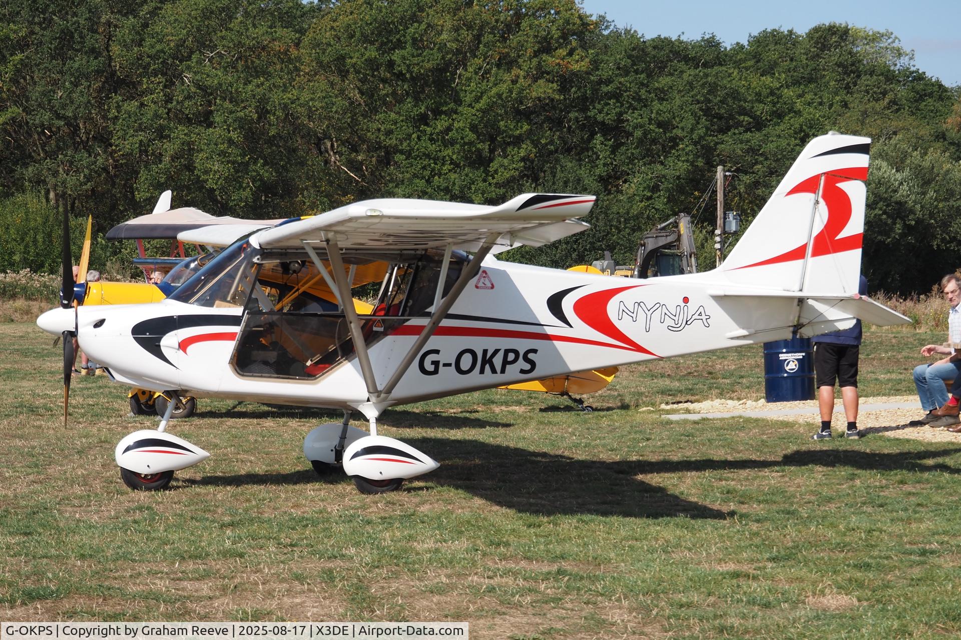 G-OKPS, 2018 Best Off Skyranger Ninja 912S(1) C/N BMAA/HB/712, Parked at Deenethorpe.