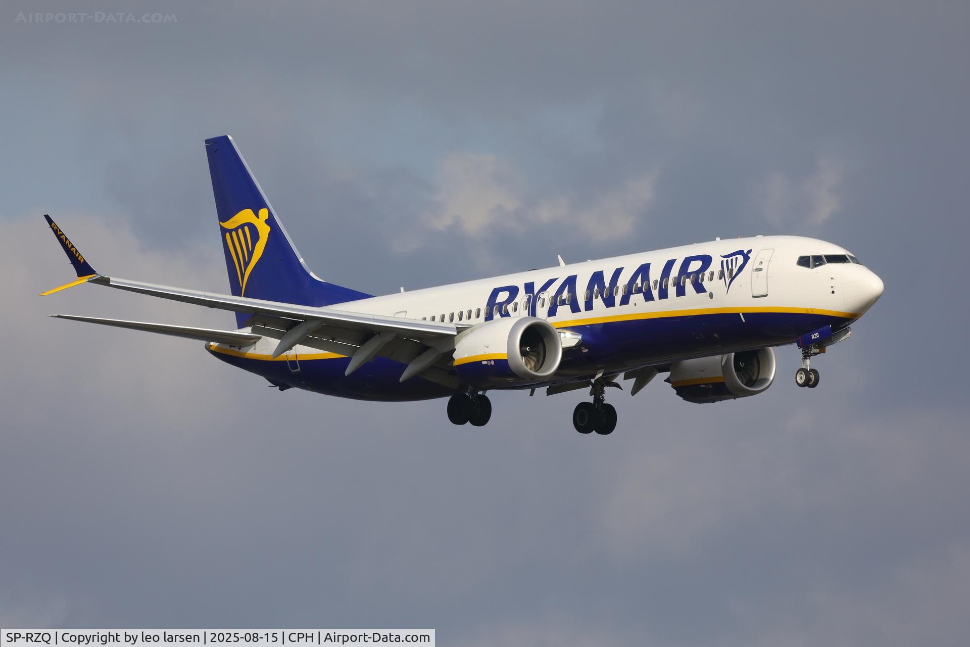 SP-RZQ, Boeing 737-8 MAX 200 C/N 67119, Copenhagen 15.8.2025