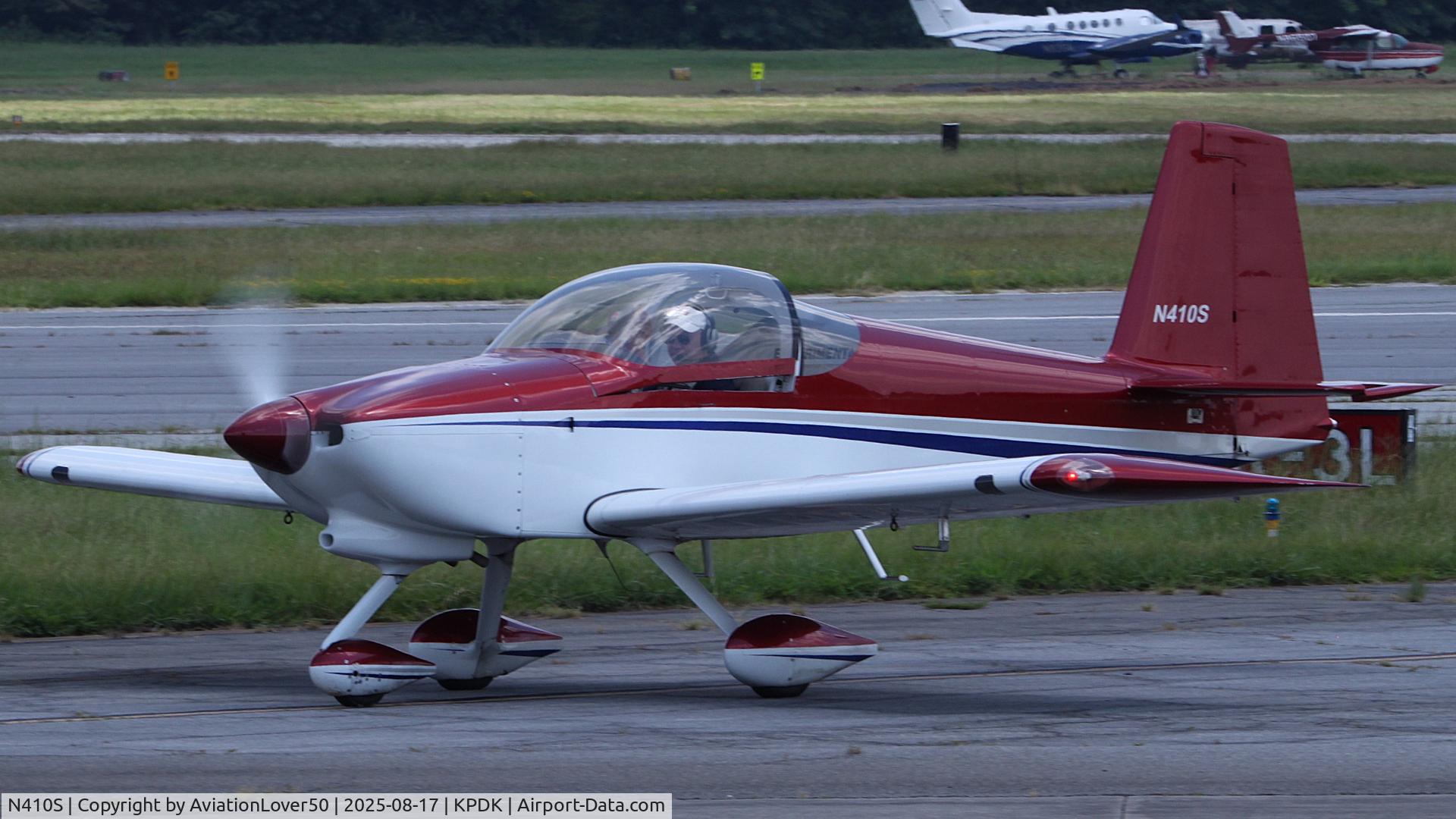 N410S, Vans RV-7A C/N 71947, RV-7A