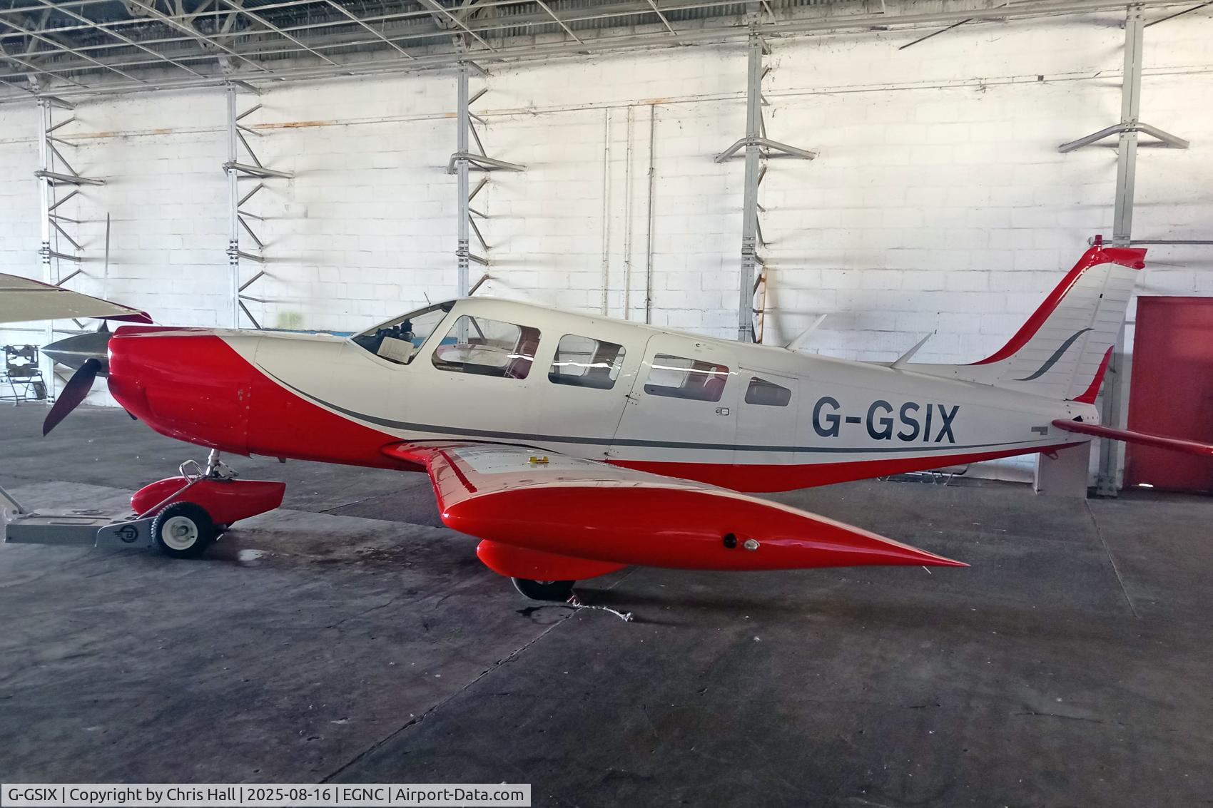 G-GSIX, 1979 Piper PA-32-300 Cherokee Six C/N 32-7940142, Carlisle Lake District Airport