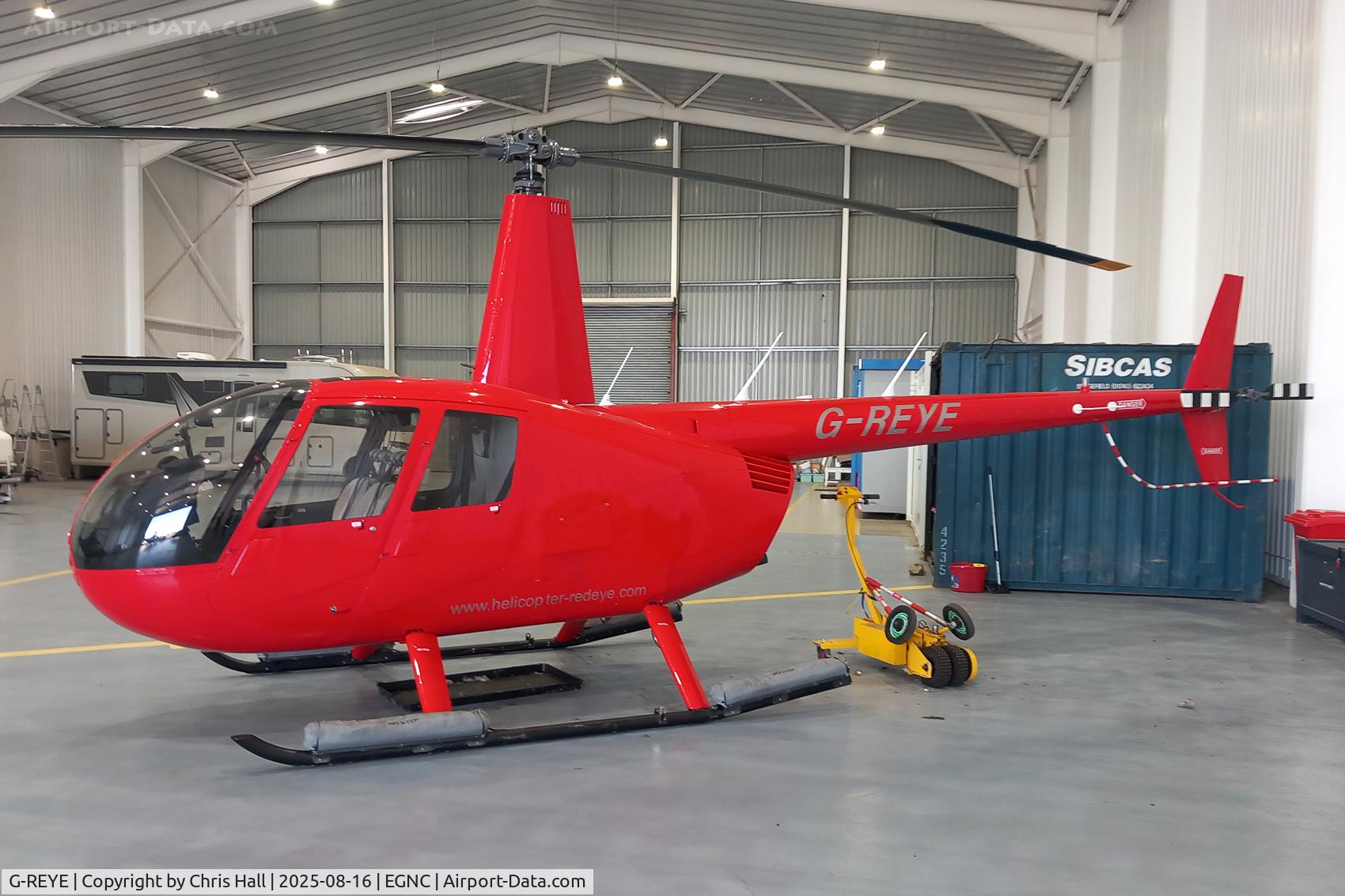 G-REYE, 2015 Robinson R44 Raven I C/N 2390, Carlisle Lake District Airport