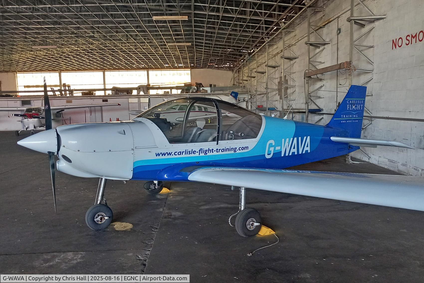 G-WAVA, 2000 Robin HR-200-120B C/N 352, Carlisle Lake District Airport