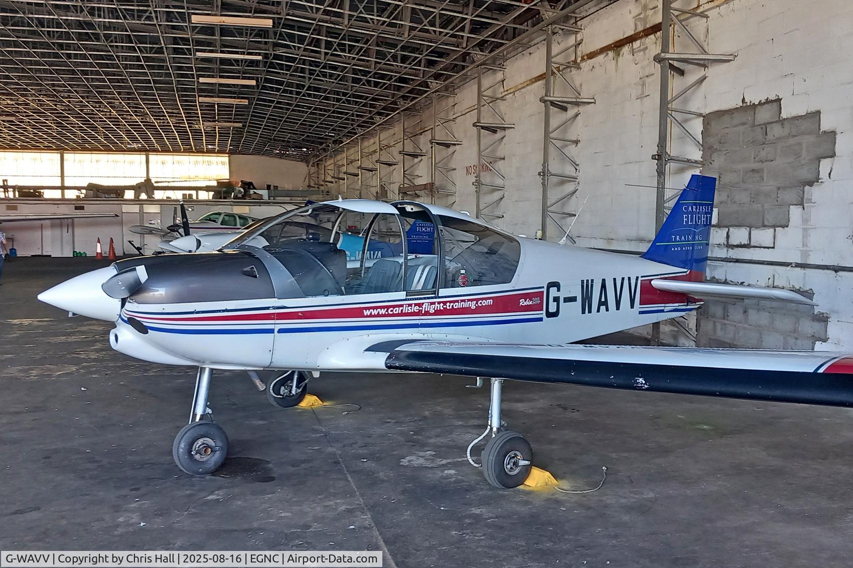 G-WAVV, 1995 Robin HR-200-120B C/N 291, Carlisle Lake District Airport