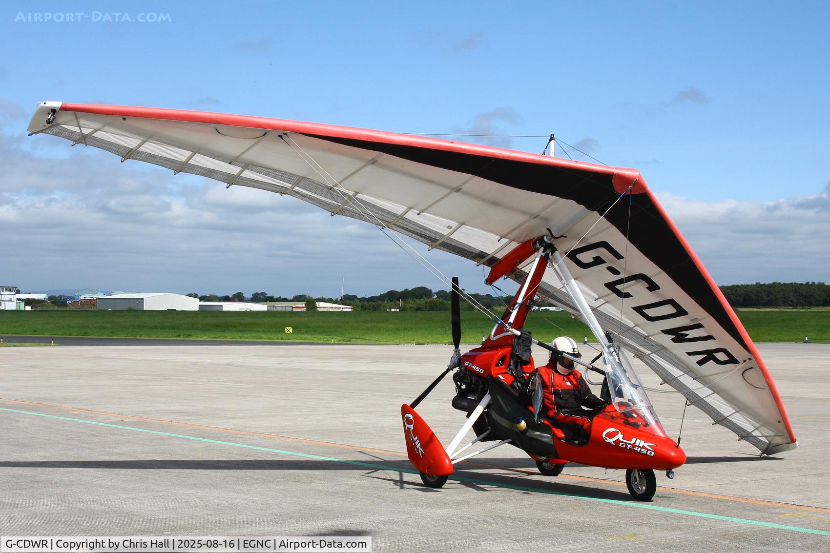 G-CDWR, 2006 P&M Aviation Quik GT450 C/N 8181, Carlisle Lake District Airport