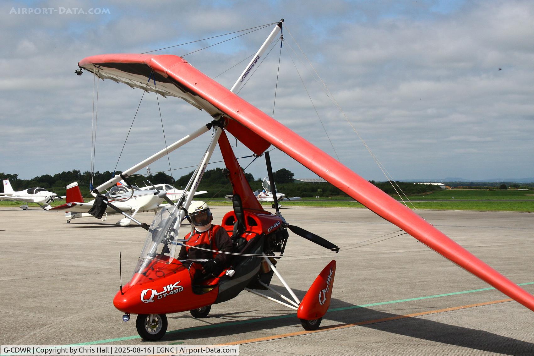 G-CDWR, 2006 P&M Aviation Quik GT450 C/N 8181, Carlisle Lake District Airport