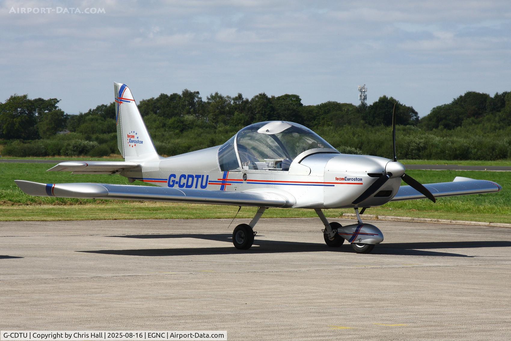 G-CDTU, 2005 Cosmik EV-97 TeamEurostar UK C/N 2522, Carlisle Lake District Airport