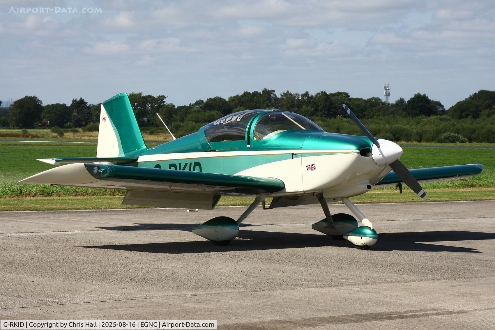 G-RKID, 2001 Vans RV-6A C/N 22586, Carlisle Lake District Airport