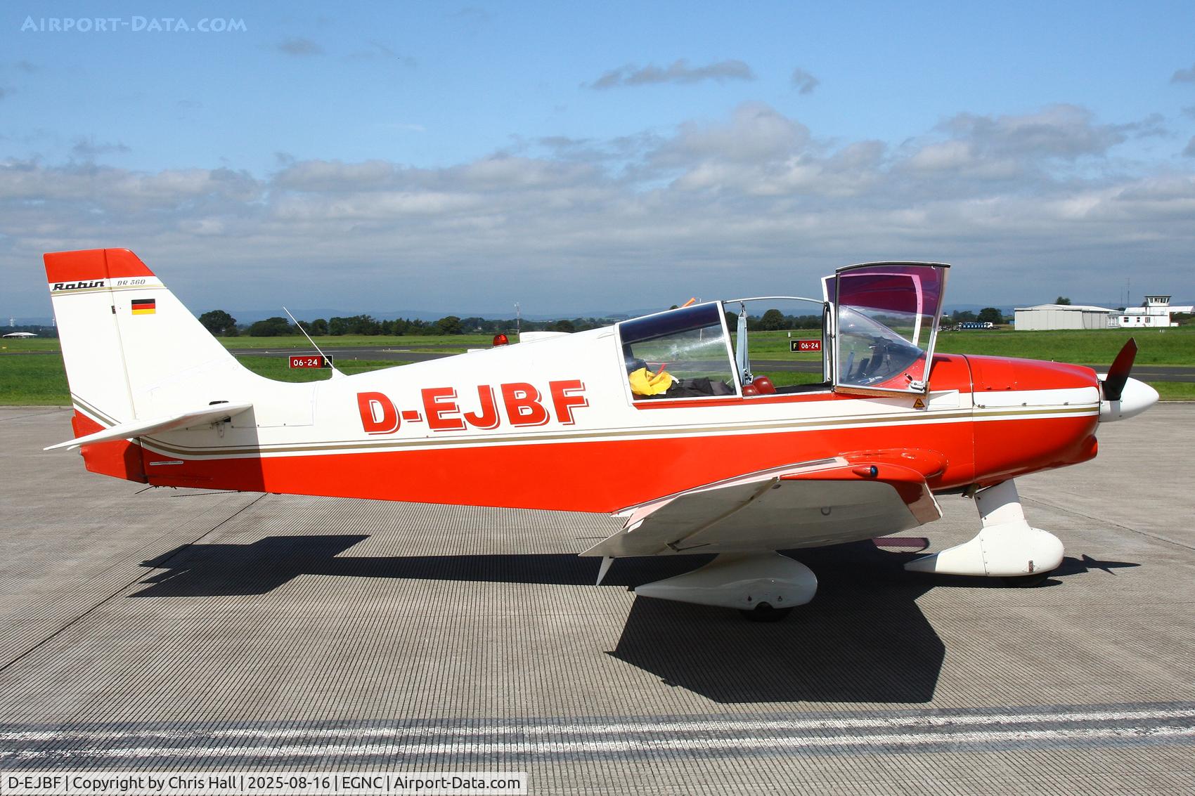 D-EJBF, Robin DR-360 Chevalier C/N 598, Carlisle Lake District Airport