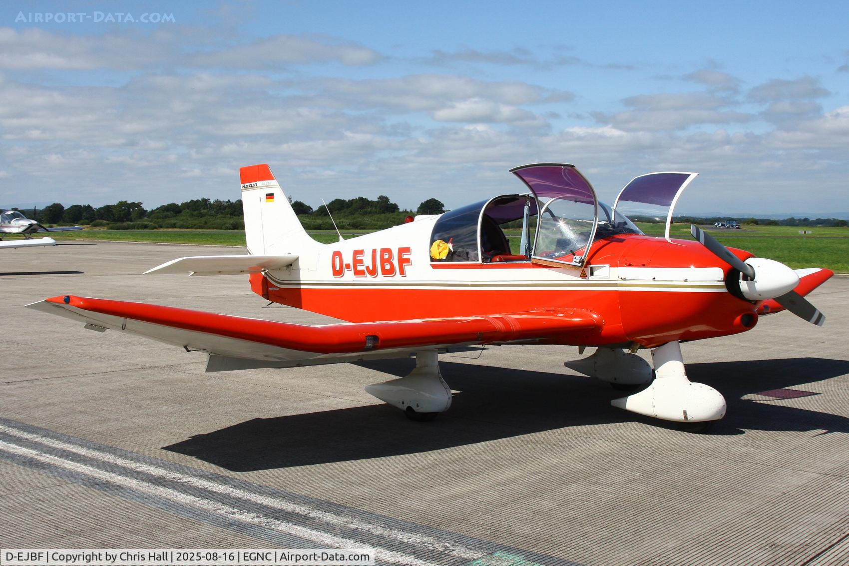 D-EJBF, Robin DR-360 Chevalier C/N 598, Carlisle Lake District Airport