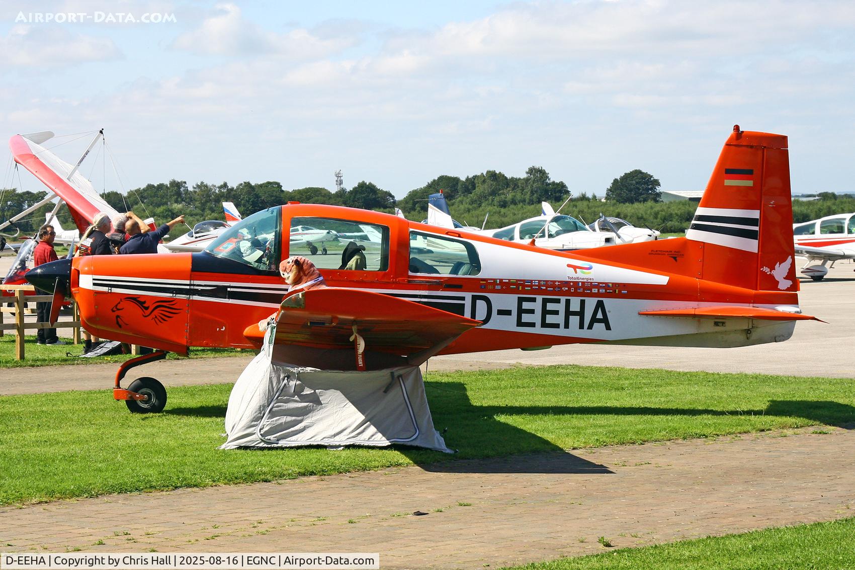 D-EEHA, 1972 Grumman American AA-5 Traveler Traveler C/N 031, Carlisle Lake District Airport