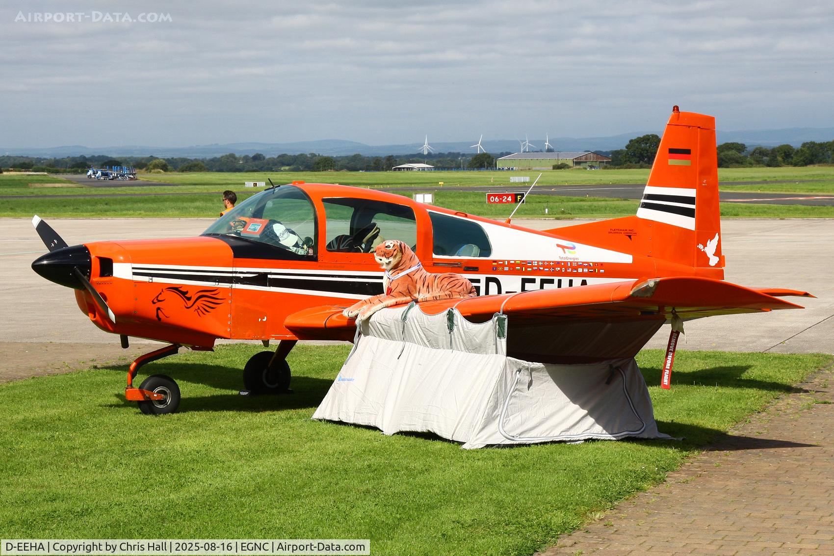 D-EEHA, 1972 Grumman American AA-5 Traveler Traveler C/N 031, Carlisle Lake District Airport