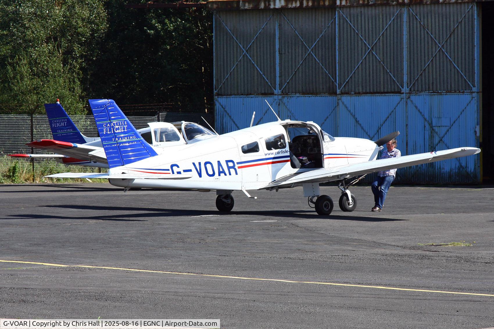 G-VOAR, 1995 Piper PA-28-181 Cherokee Archer III C/N 28-43011, Carlisle Lake District Airport