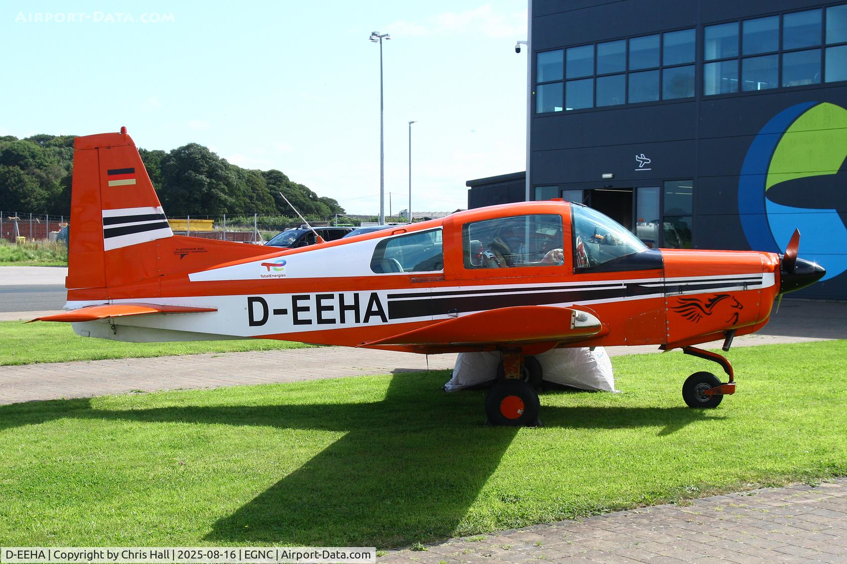 D-EEHA, 1972 Grumman American AA-5 Traveler Traveler C/N 031, Carlisle Lake District Airport