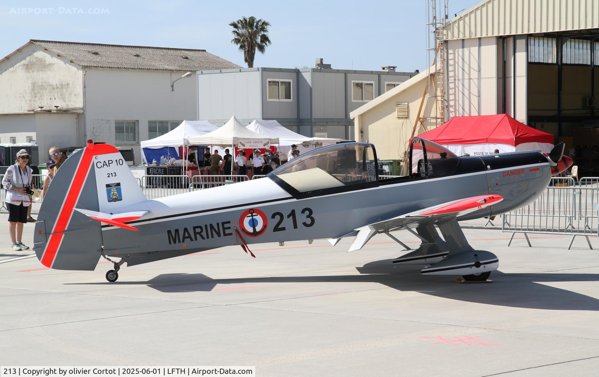 213, Mudry CAP-10B C/N 213, Hyeres airbase anniversary, june 2025