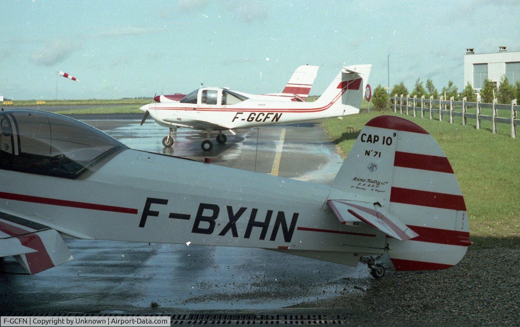 F-GCFN, Piper PA-38-112 Tomahawk Tomahawk C/N 3879A1148, Rennes airport, date unknown